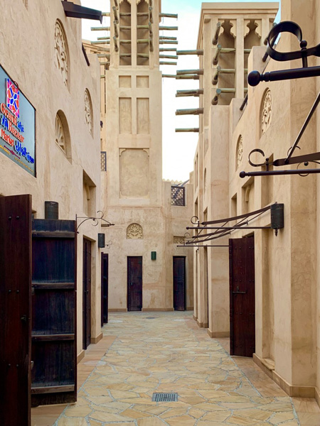 迪拜朱美拉古城建筑风景图片集