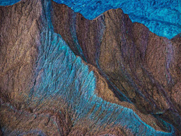 人迹罕至的新疆硫磺沟高清风景图片