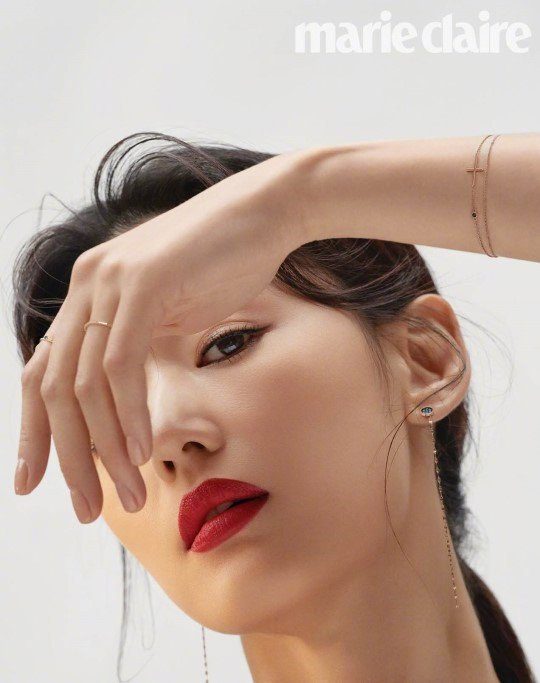 亚洲女神韩国女明星全智贤代言项链的图片